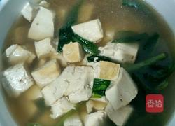 小白菜炖豆腐的做法图解3