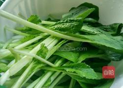 小白菜炖豆腐的做法图解2