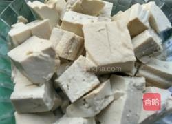 小白菜炖豆腐的做法图解1