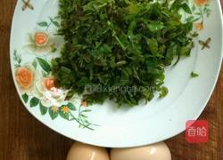 香椿煎焖鸡蛋的做法图解2