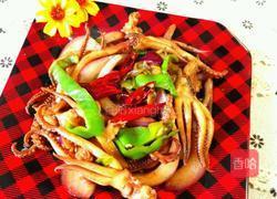 酱香鱿鱼须的做法图解11