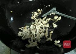 榨菜干子毛豆炒肉丝的做法图解5