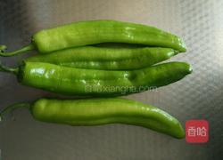 肉酿虎皮尖椒的做法图解1