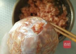 肉酿虎皮尖椒的做法图解6