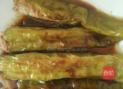肉酿虎皮尖椒的做法图解16