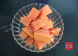 木瓜奶昔的做法图解2