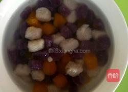 自制三色芋圆的做法图解6