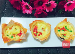 培根蛋奶挞的做法图解4