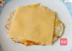 煎蛋卷芝士的做法图解7