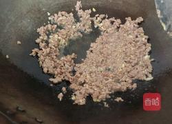 肉末炒豌豆的做法图解3
