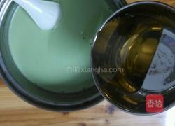 青汁椰奶冻的做法图解4