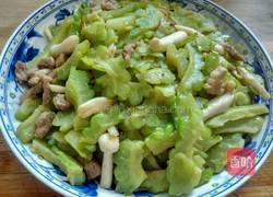 苦瓜炒肉丝的做法图解9