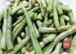 翡翠四季豆的做法图解4