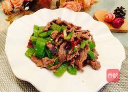 尖椒牛柳的做法图解5