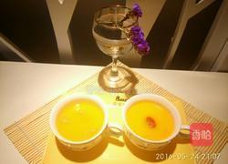 黄玫瑰芒果布丁的做法图解8