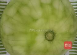 西瓜皮炒辣椒的做法图解3