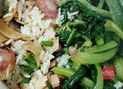 香菇臘腸燜飯的做法圖解3