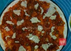 海鲜披萨（4人量)12吋的做法图解7