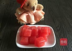 樱桃西瓜冰沙的做法图解5