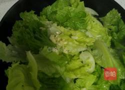 耗油蒜泥生菜的做法图解4