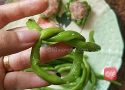 豆角酿肉的做法图解4