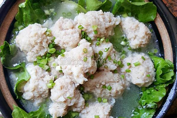 自制鱼肉丸的做法 菜谱 香哈网 自制鱼肉丸的做法 菜谱 香哈网