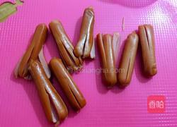 香肠小章鱼的做法图解3