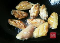 姜丝可乐鸡翅的做法图解5