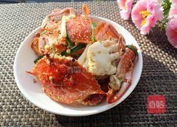 姜葱炒蟹的做法图解9