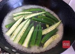 秋葵凉拌猪肚丝的做法图解5