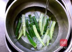 秋葵凉拌猪肚丝的做法图解6