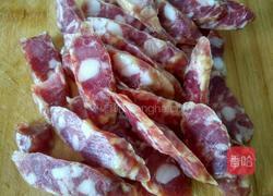 豇豆炒辣肠的做法图解3