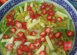 泡椒西芹的做法图解3