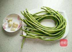 芝香豇豆的做法图解1