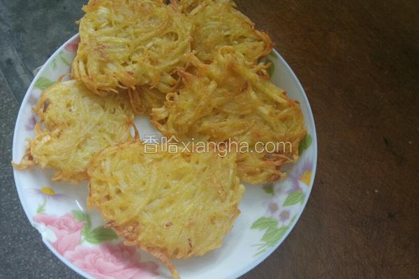 土豆丝咖喱饼