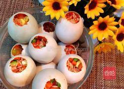五彩糯米蛋的做法图解3