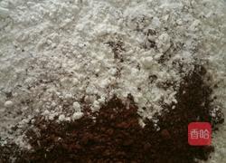 无油无糖巧克力面包的做法图解2