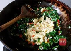 香辣苦菜炒鸡蛋的做法图解11