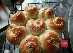 蜜豆牛角面包的做法图解16