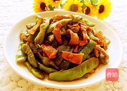 里脊肉焖油豆角的做法图解10