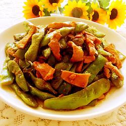 里脊肉焖油豆角的做法[图]