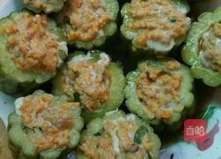 苦瓜酿肉的做法图解11