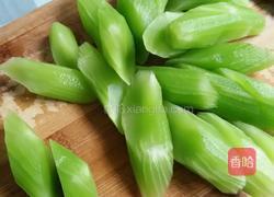 清炒莴笋片的做法图解2