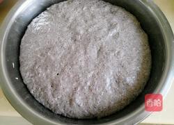 紫米面奶香发糕的做法图解4