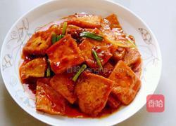 家常油炸豆腐的做法图解4