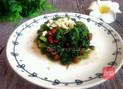 果仁菠菜的做法图解8