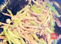 蘑菇炒肉丝的做法图解6