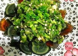 青椒皮蛋的做法图解4