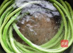 麻汁豆角的做法图解2