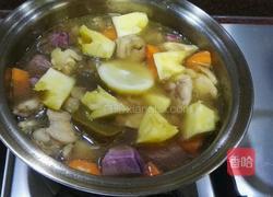 咖哩菠萝鸡的做法图解12